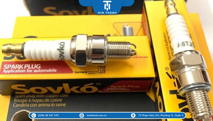 Bugi Ex 150 3 chấu Sovko Platinum giúp xe của bạn hoạt động bền bỉ