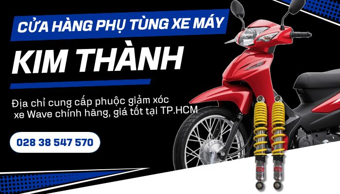 Kim Thành là đơn vị chuyên phân phối các loại phuộc xe chính hãng trên thị trường