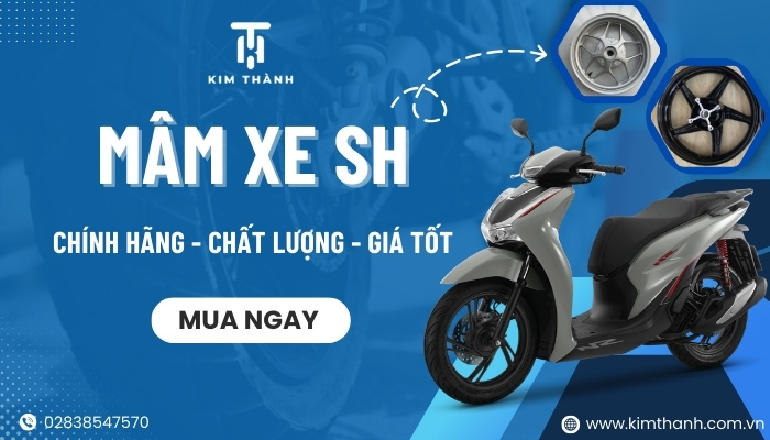 Kim Thành chuyên cung cấp vành SH, mâm SH mode chính hãng, giá cạnh tranh