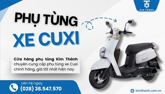 Kim Thành phân phối chính hãng phụ tùng xe Cuxi Yamaha