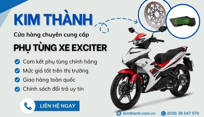 Kim Thành chuyên bán phụ tùng xe Ex chính hãng