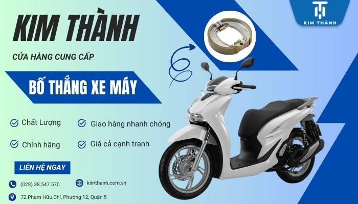 Kim Thành- Địa chỉ cung cấp các loại bố thắng má phanh xe máy chính hãng