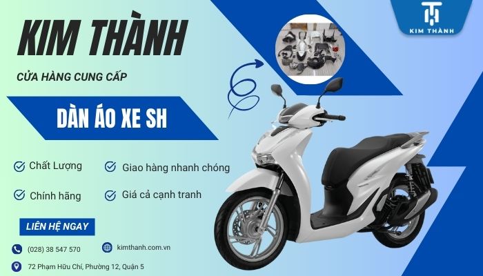 Mua dàn áo SH, dàn nhựa xe SH giá tốt tại Kim Thành