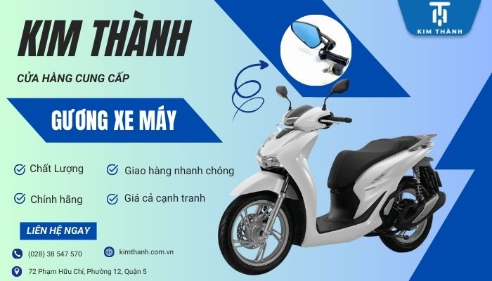 Kim Thành địa chỉ cung cấp kính xe máy chính hãng uy tín