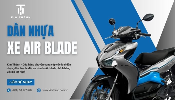 Địa chỉ mua trọn bộ vỏ nhựa dàn áo xe Air Blade chính hãng, giá tốt