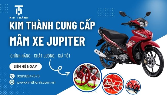 Mua mâm xe máy Jupiter giá tốt tại Kim Thành