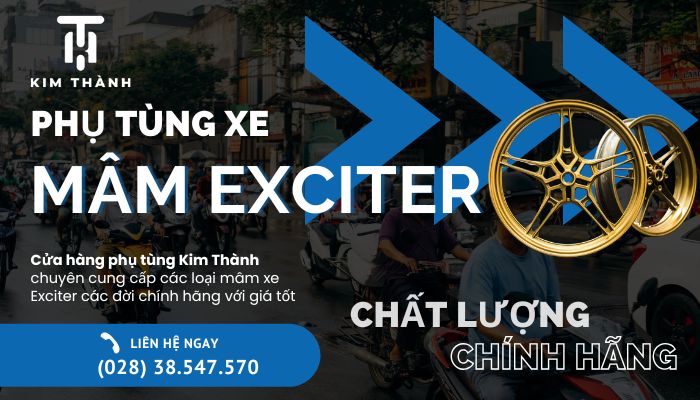 Mua mâm xe Exciter tại Kim Thành