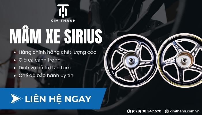 Kim Thành - Đơn vị cung cấp mâm Sirius đẹp, uy tín và chất lượng