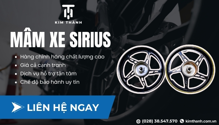 Kim Thành - Đơn vị cung cấp mâm Sirius đẹp, uy tín và chất lượng