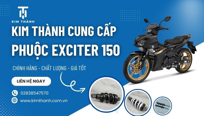 Kim Thành chuyên cung cấp phuộc Ex 150 chính hãng Yamaha, uy tín