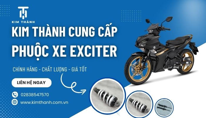 Địa chỉ mua giảm xóc Exciter chính hãng Kim Thành