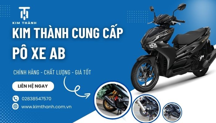 Mua pô xe AB 125 150 ở đâu chính hãng giá tốt