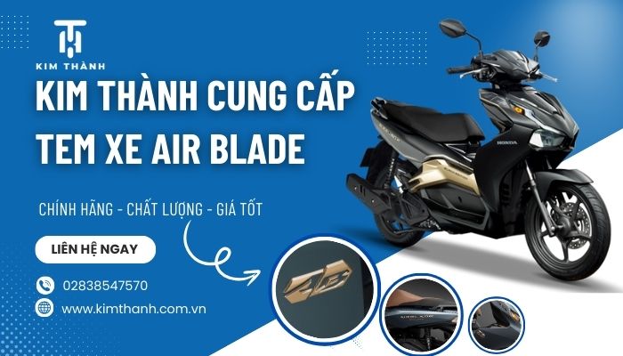 Kim Thành - Cửa hàng cung cấp tem xe AB 125 150 đẹp giá tốt