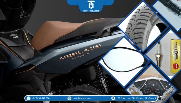 Lựa chọn phụ tùng xe Honda AirBlade 2022 chính hãng để đảm bảo chất lượng