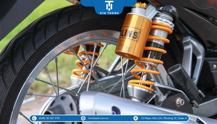 Phuộc Ohlins titan Sirius là một trong những lựa chọn được ưu tiên hàng đầu của các biker