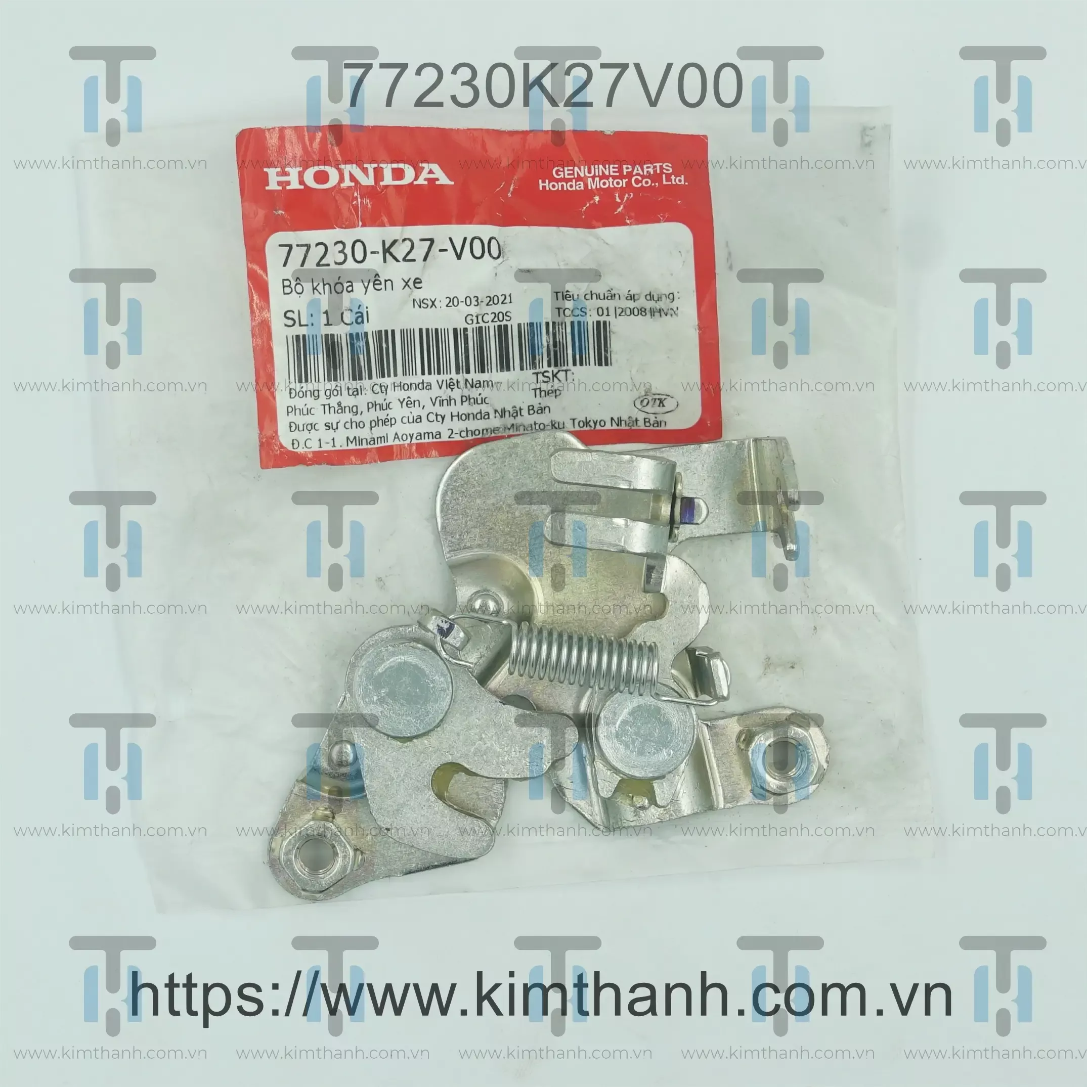 Bas khóa yên Air Blade 2013 - 2015 đèn cầu