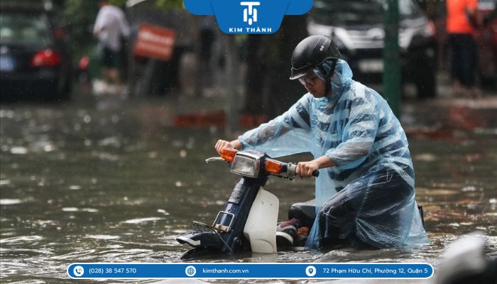 Cách khắc phục cho xe số bị ngập nước