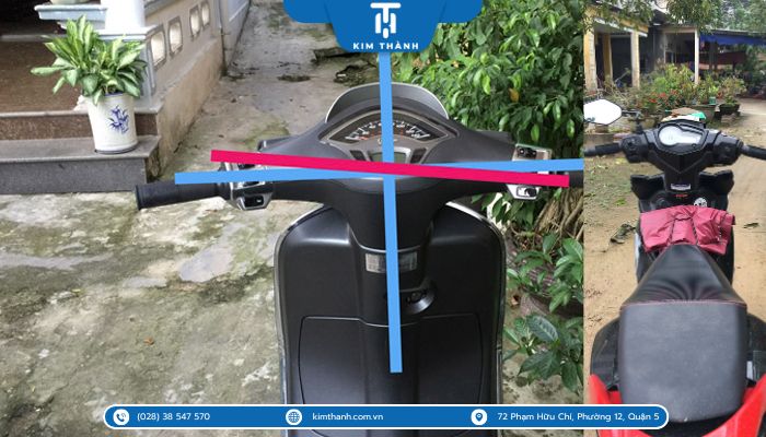 Cổ xe máy bị lệch có nhiều nguyên nhân