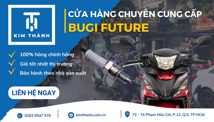 Mua bugi cho xe Future 125 với giá tốt tại Kim Thành