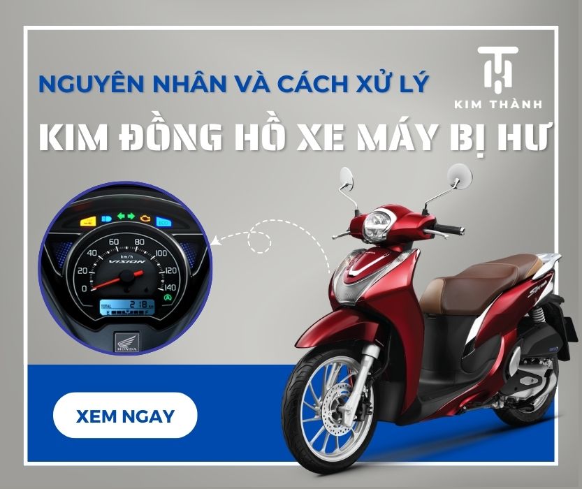Kim tốc độ xe máy bị hư