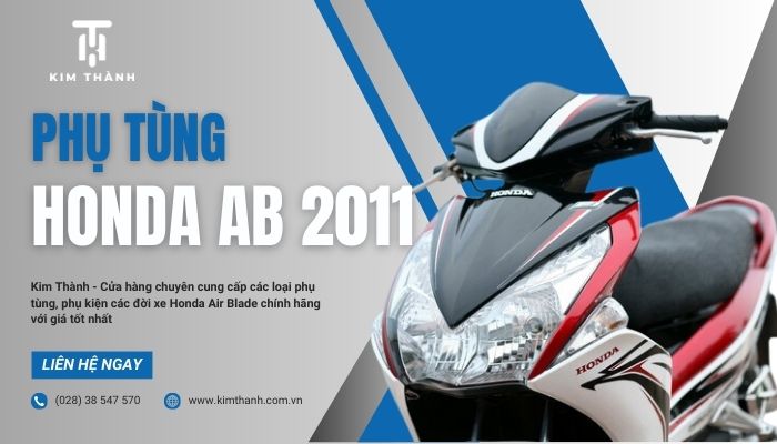 Đơn vị cung cấp phụ tùng xe Air Blade 2011 chính hãng uy tín