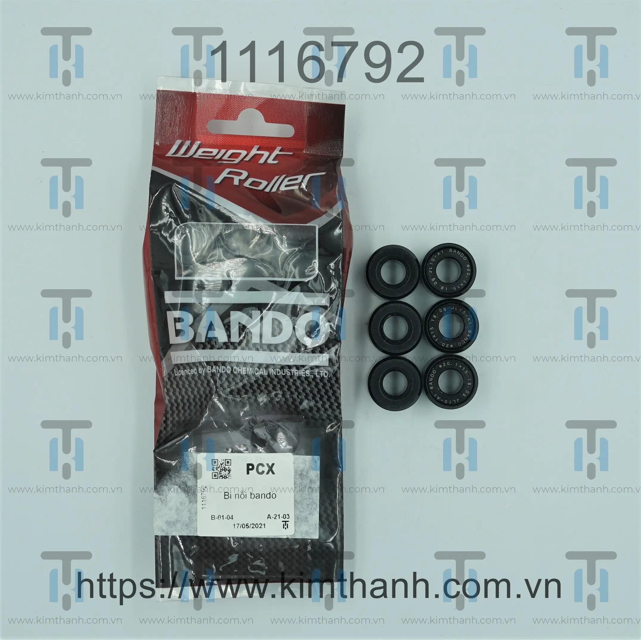 PCX-Bi nồi Bando (20,1-15-18)