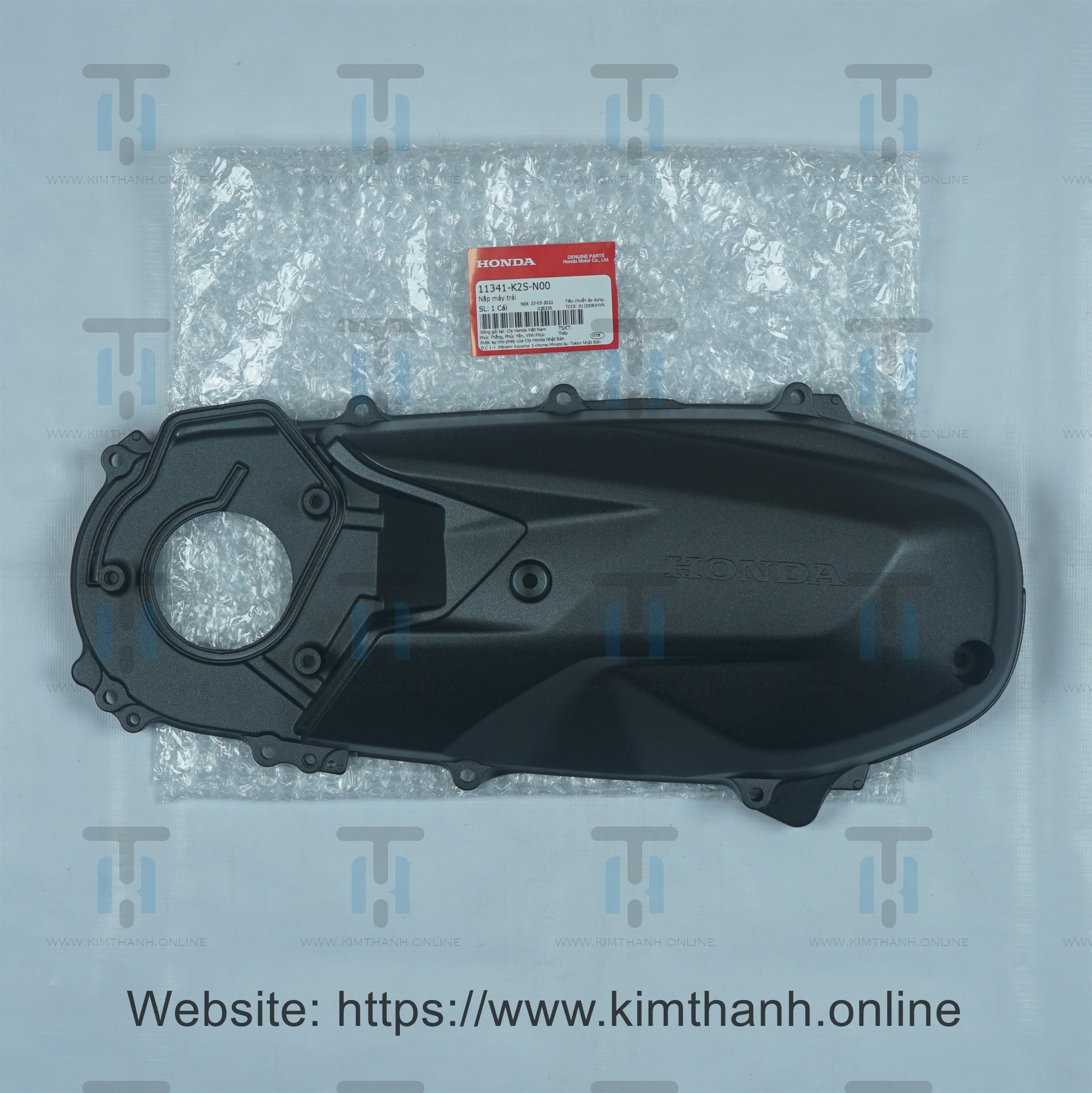 Nắp nồi đen mờ VN Air Blade 2022 - 2025 đèn LED
