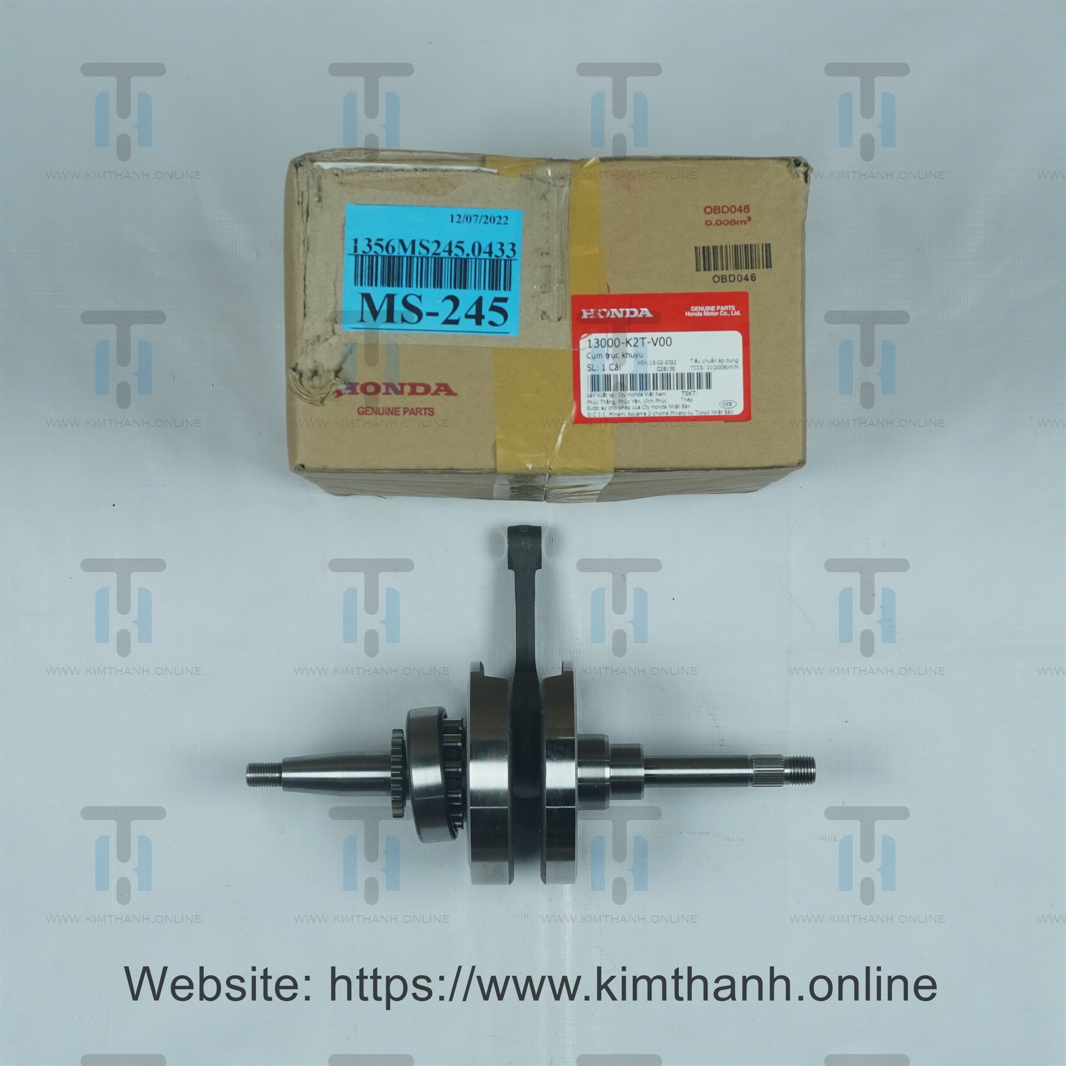 Trục khuỷu 125cc Air Blade 2022 - 2025 đèn LED