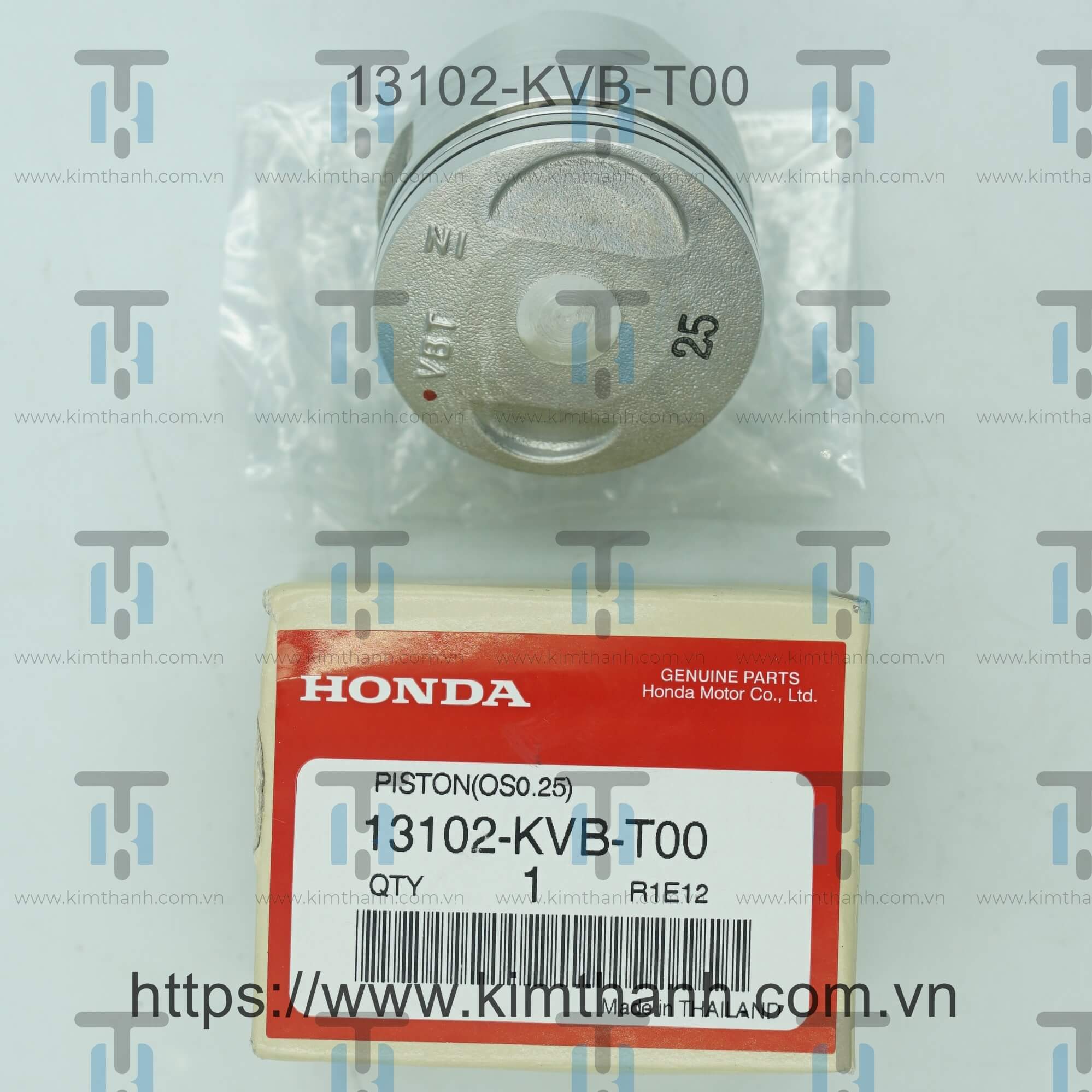 Piston Fi Honda Thái - cos 1 Air Blade đời đầu