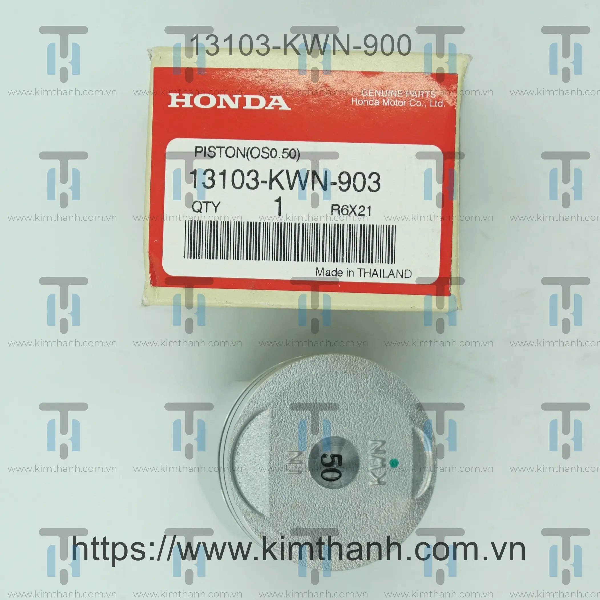 Piston Thái Lan - cos 2 PCX 2010 đời đầu