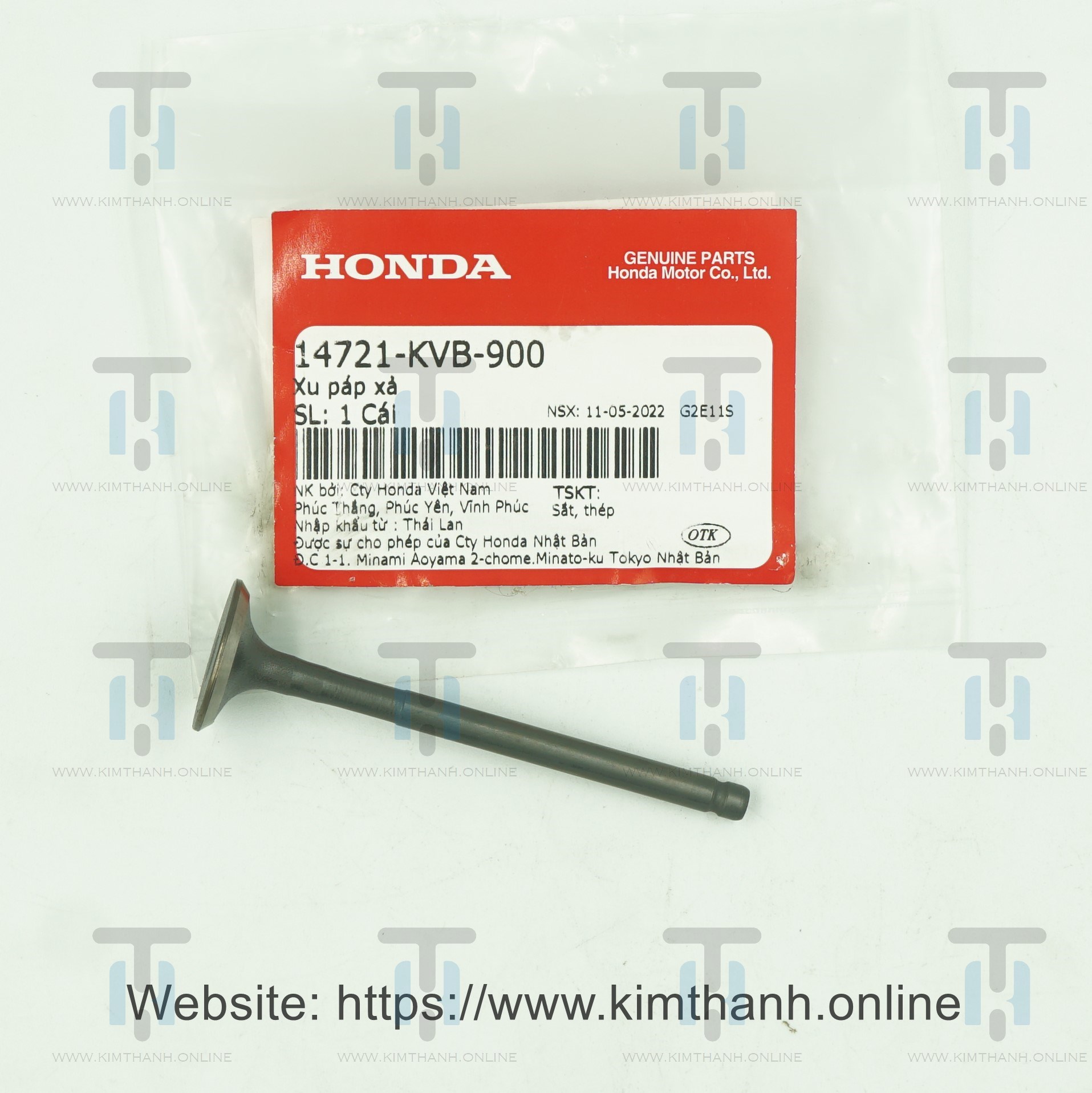 Xupap xả Air Blade đời đầu