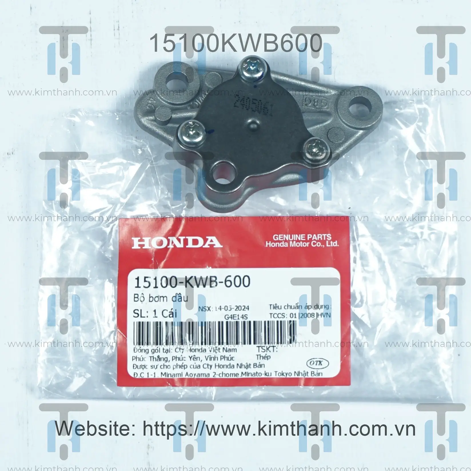 Bơm nhớt Wave Alpha 2002 đời đầu