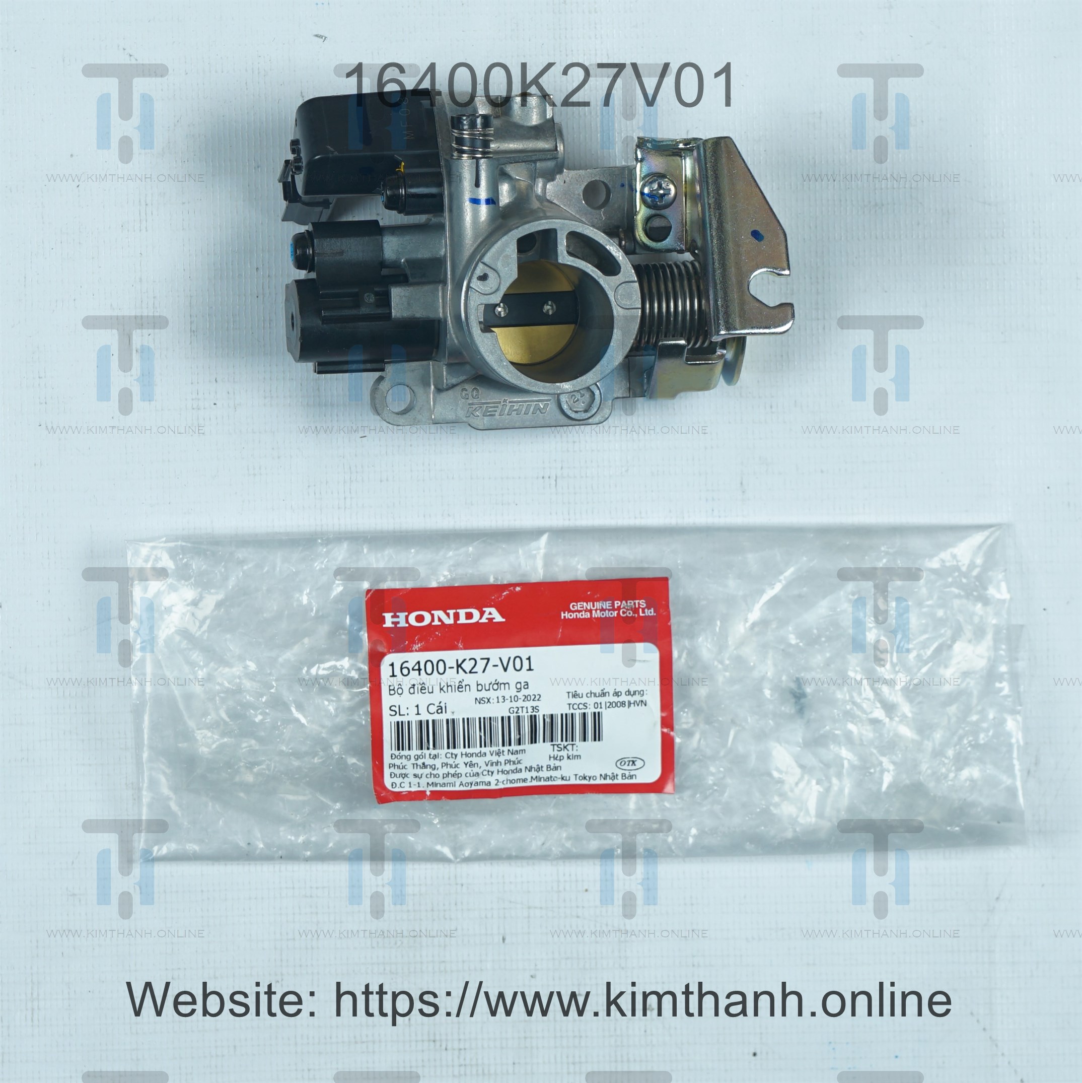 Họng xăng - có 2 cảm biến Air Blade 2013 - 2015 đèn cầu