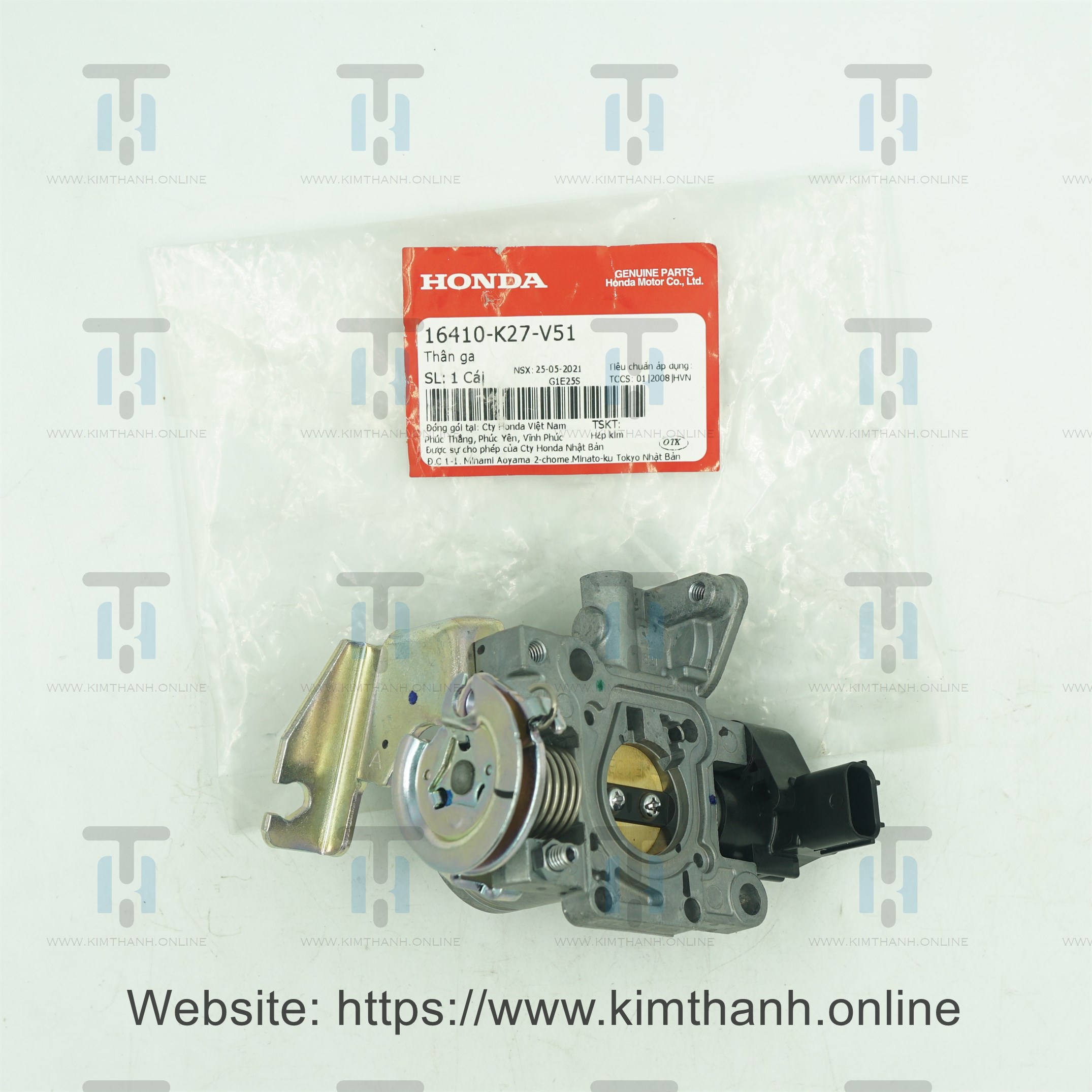Họng xăng - có cảm biến ga Air Blade 2013 - 2015 đèn cầu