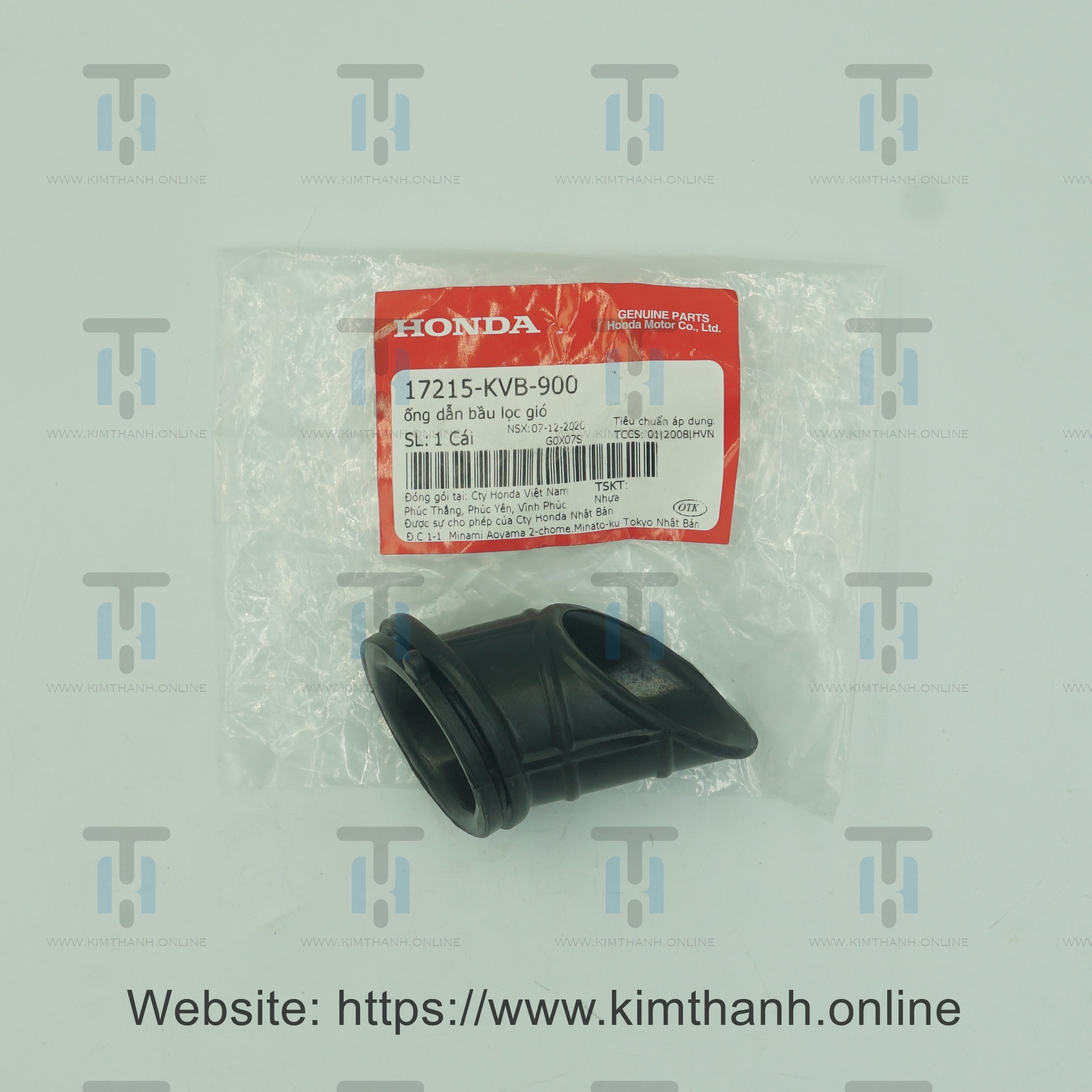 Cao su ống thở Click 110cc Honda Việt Nam
