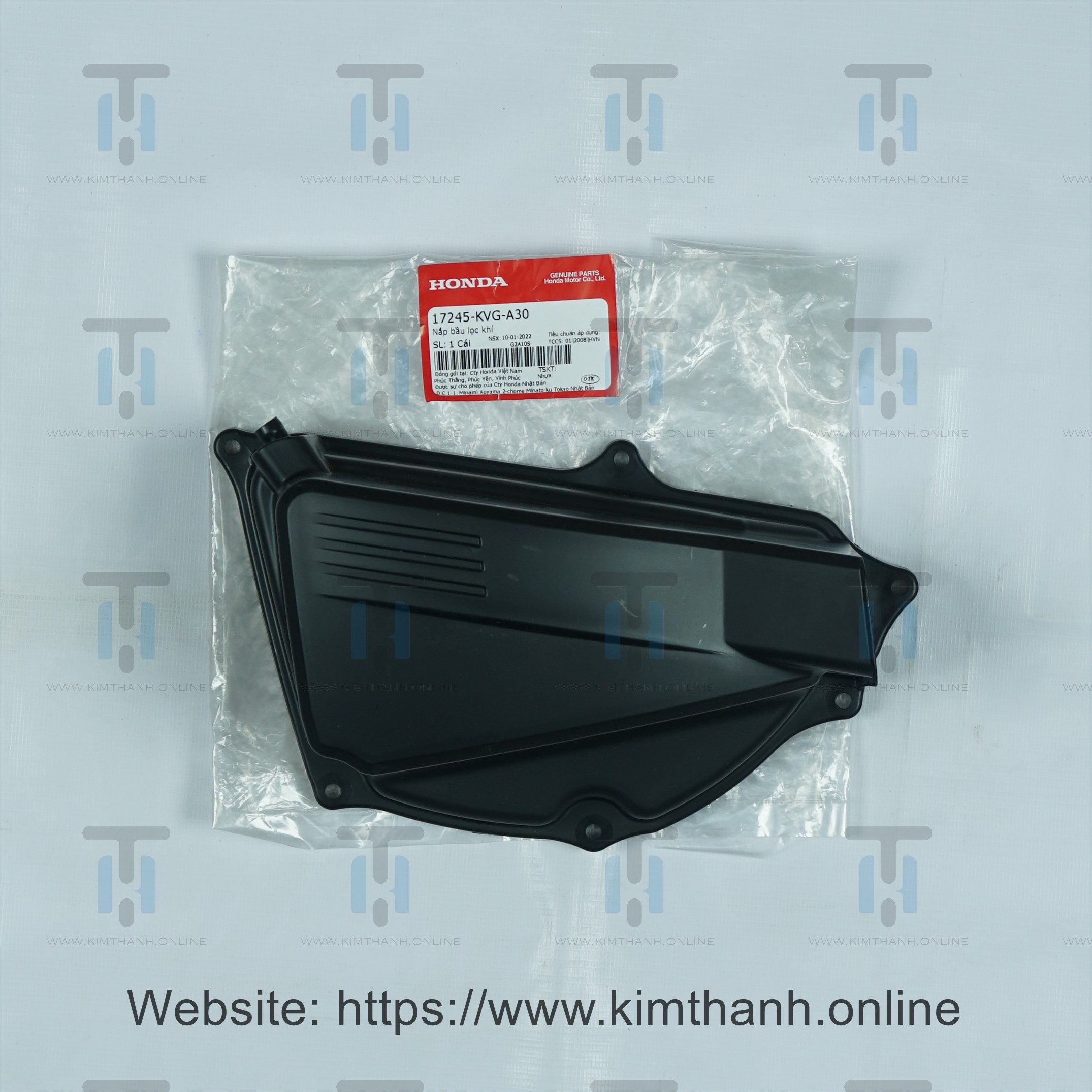 Nắp pô E nhỏ Fi Honda Việt Air Blade đời đầu