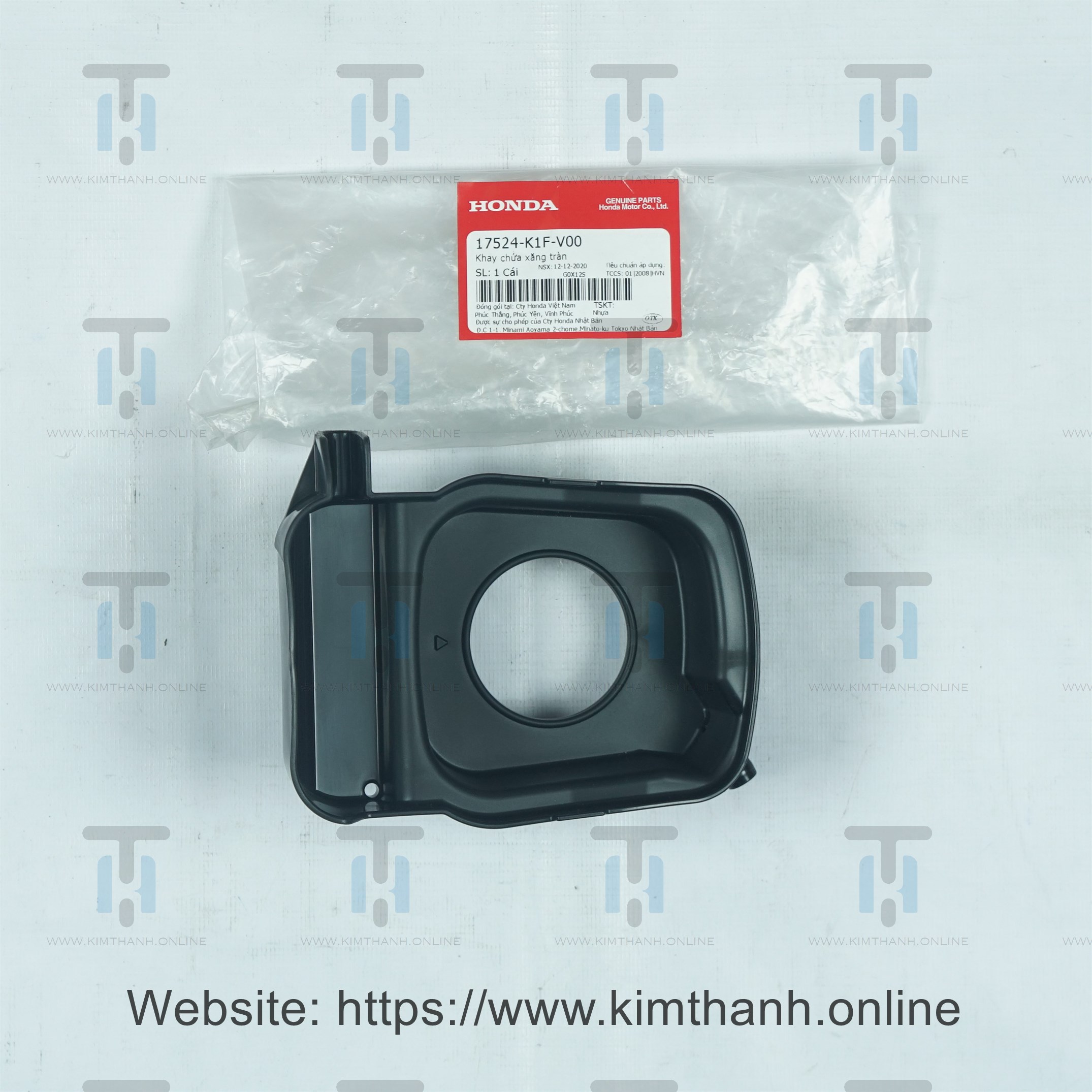 Khay tràn xăng cho xe Air Blade 2020