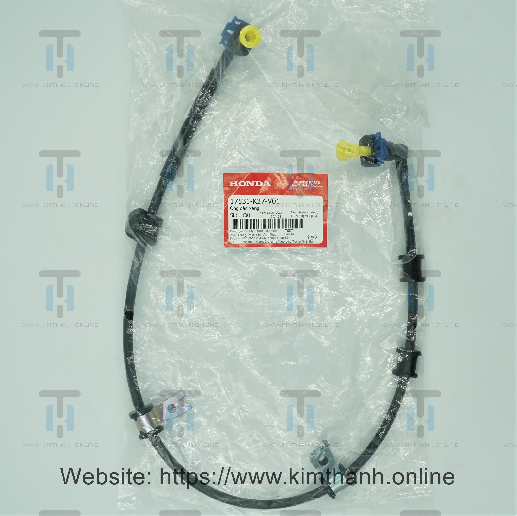 Dây phun xăng Air Blade 2013 - 2015 đèn cầu