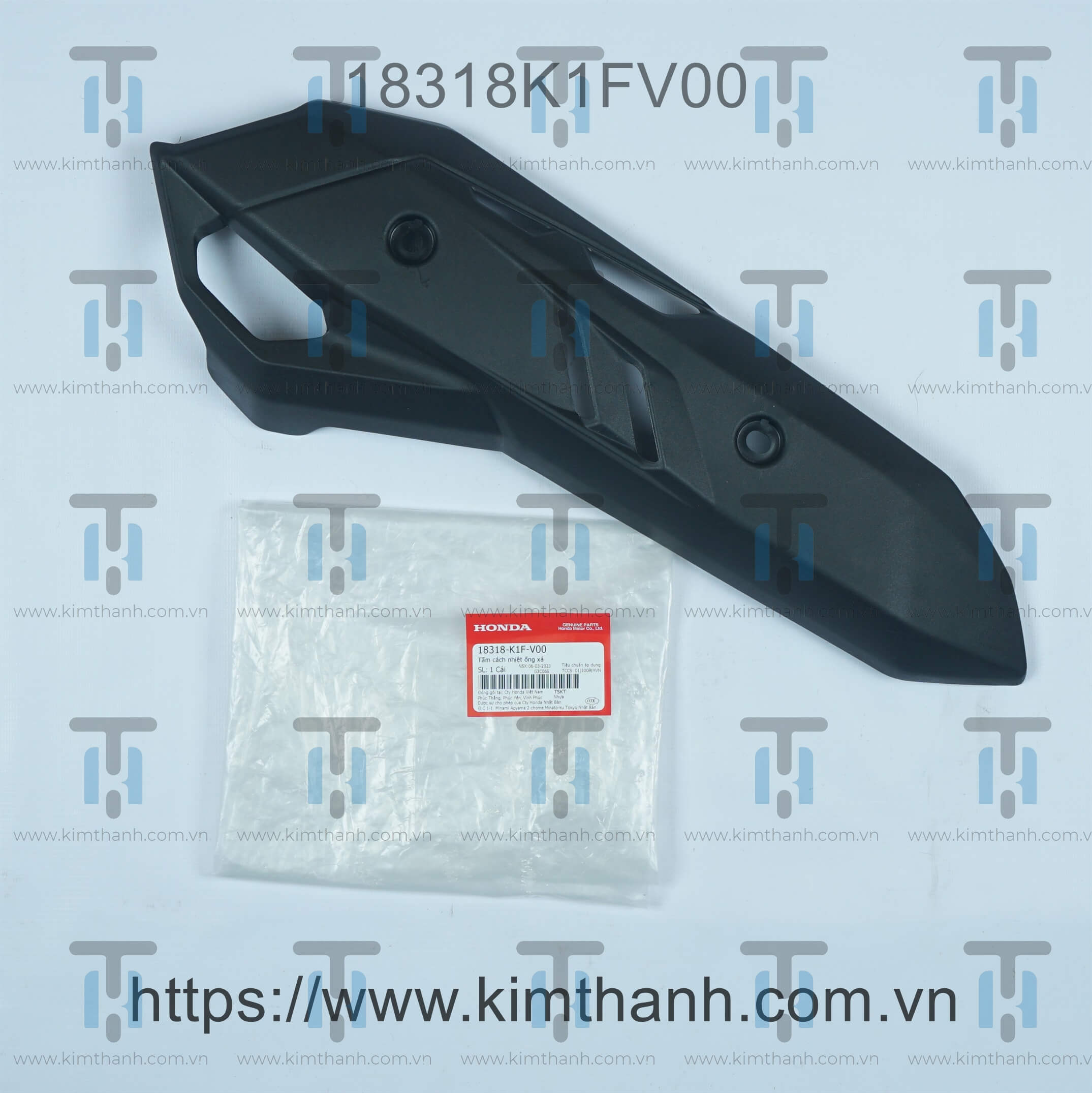 Ốp pô Air Blade 2020 - 2021 đèn LED