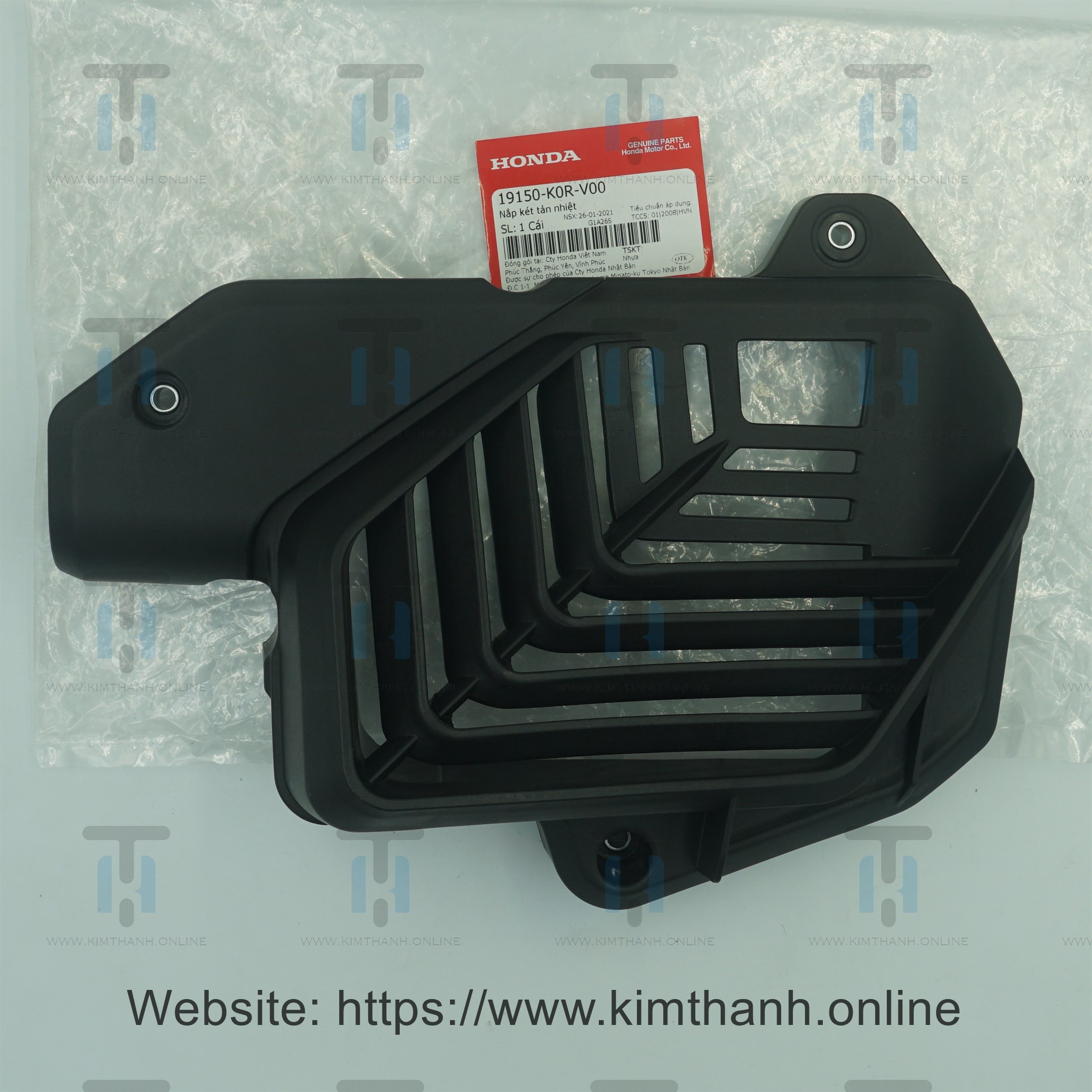 Nắp két tản nhiệt cho xe SH2020