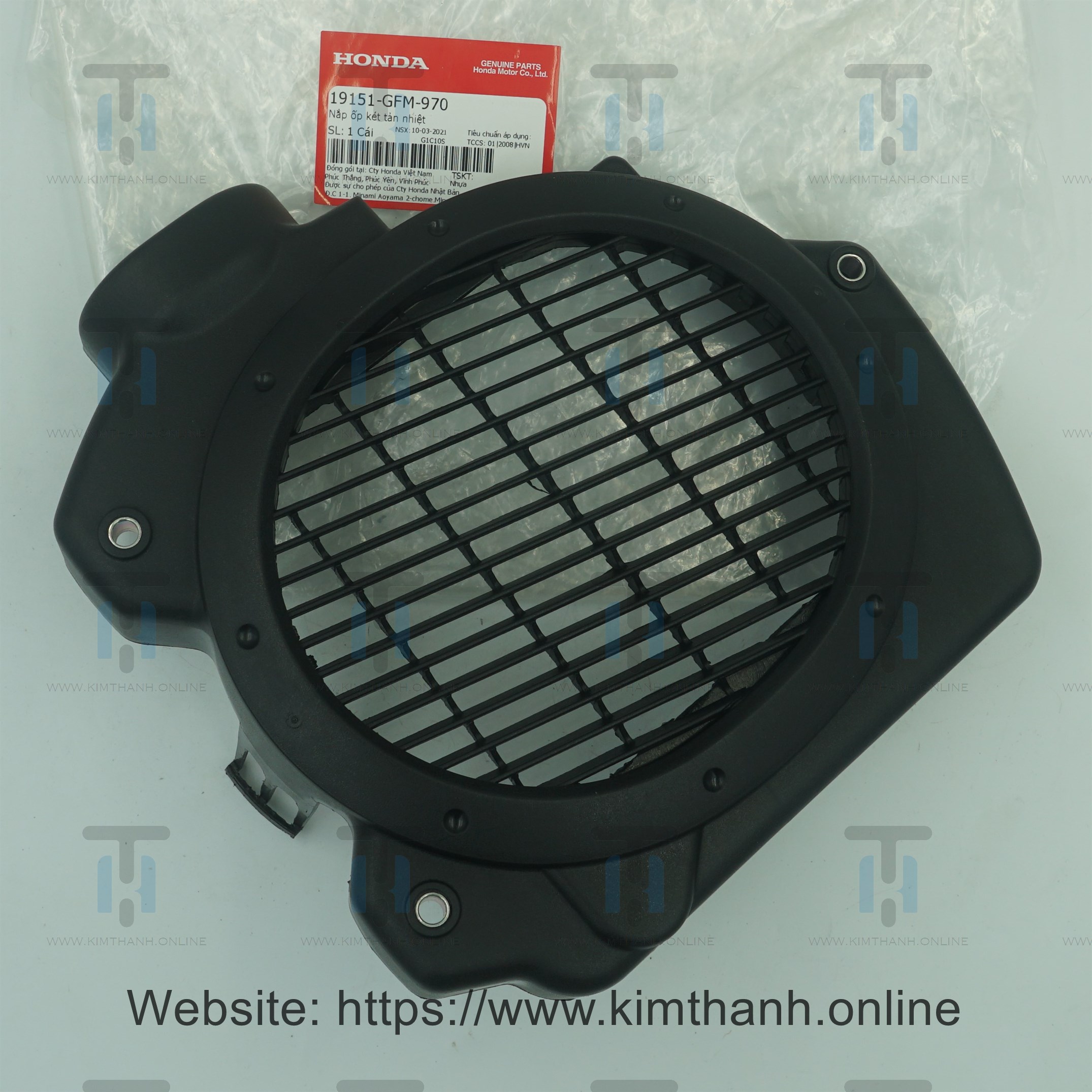 Nắp ốp két tản nhiệt Lead 2007