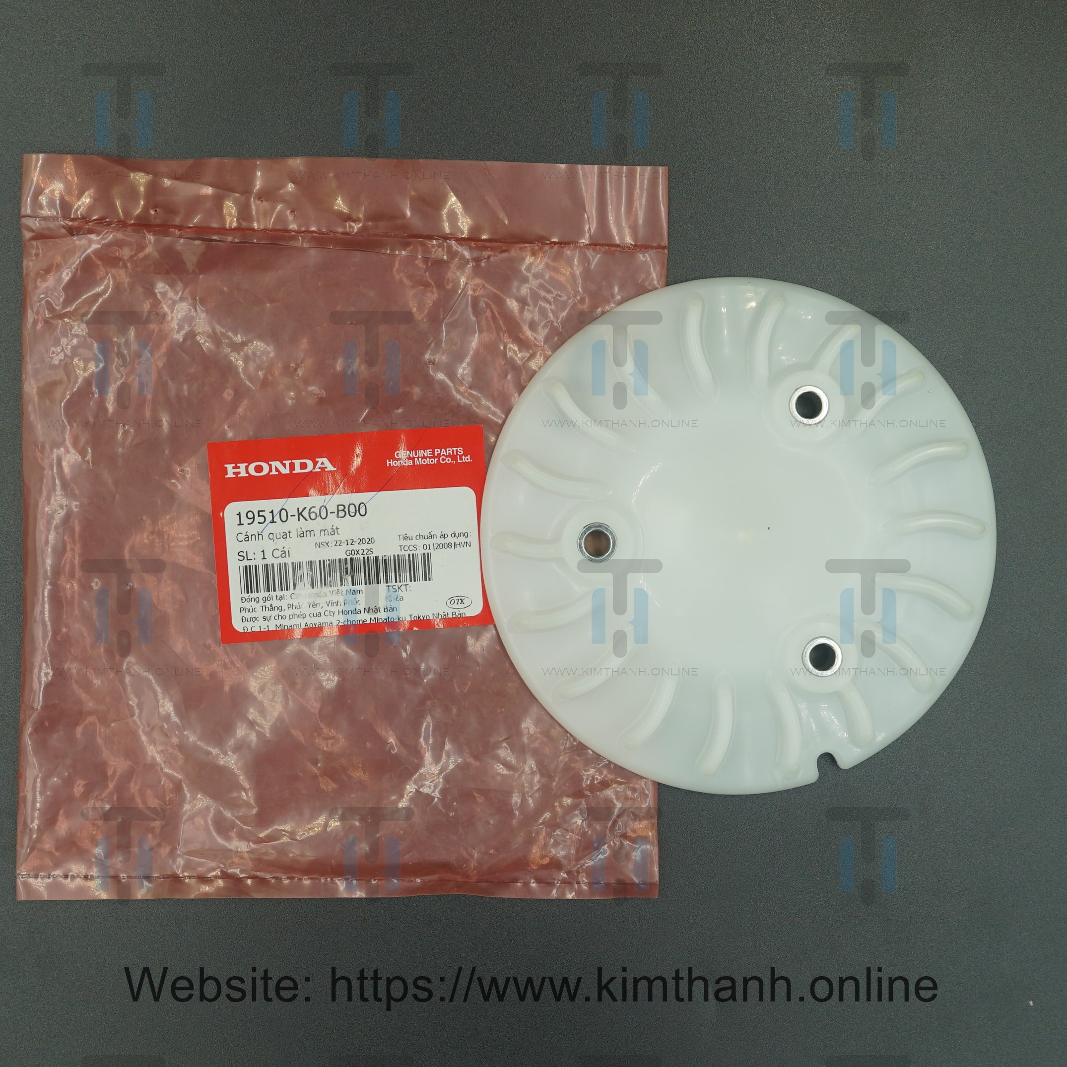 Cánh quạt gió Air Blade 2016 - 2019 đèn LED