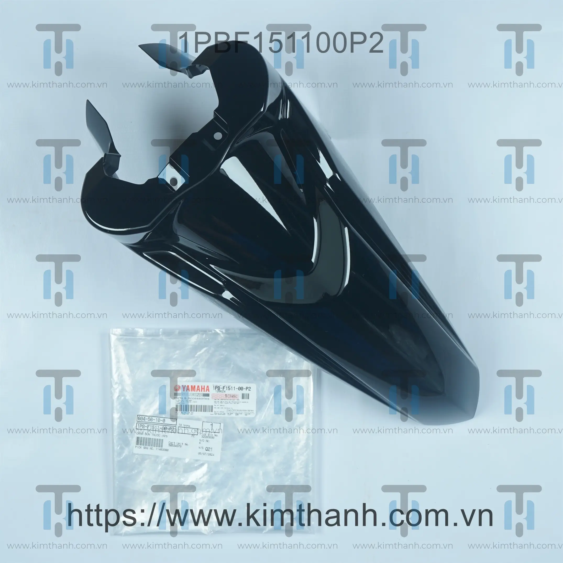 Dè trước đen bóng Jupiter Fi 2014