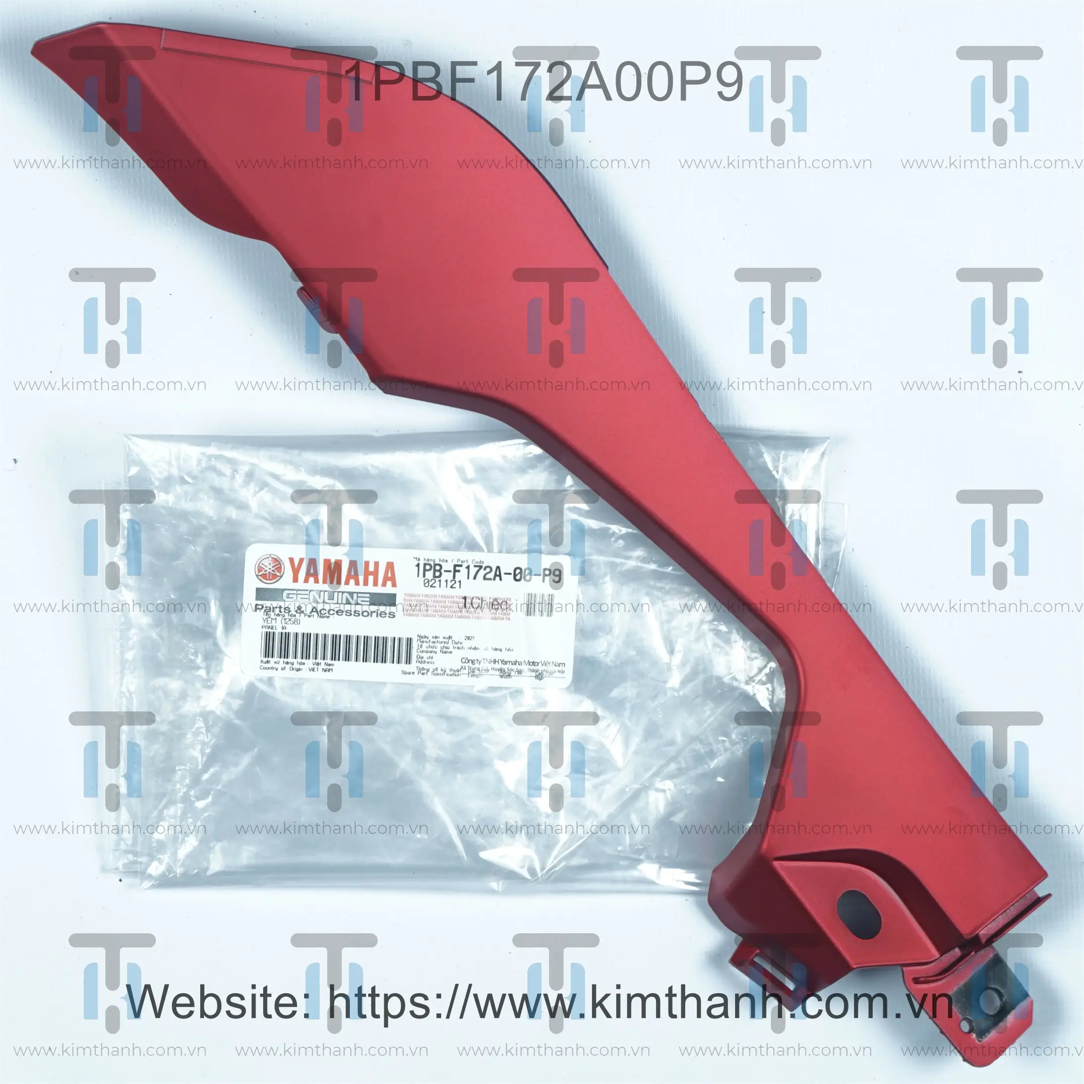 Nẹp mỏ cày đô mờ trái Jupiter Fi 2014