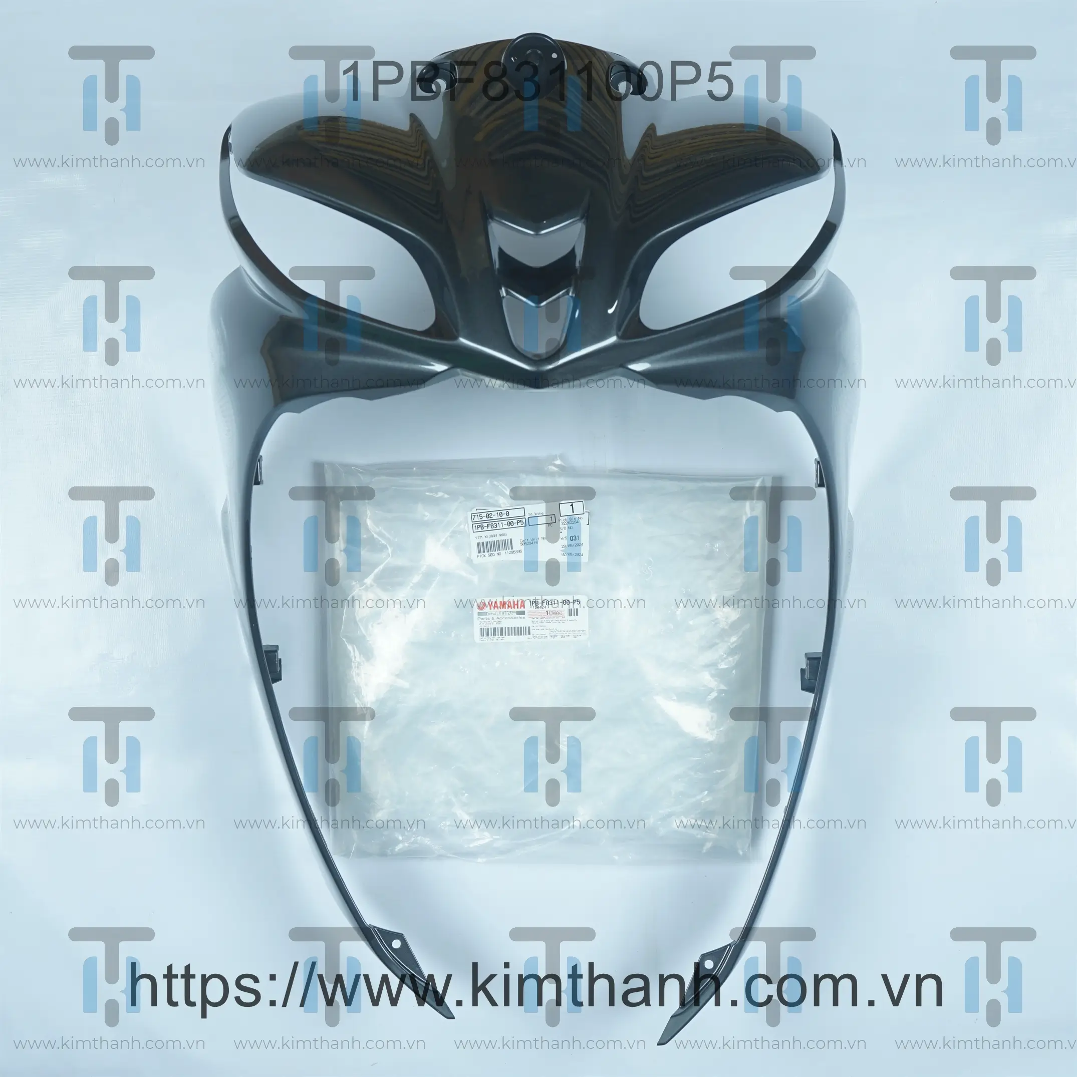 Mặt nạ xám đậm Jupiter Fi 2014