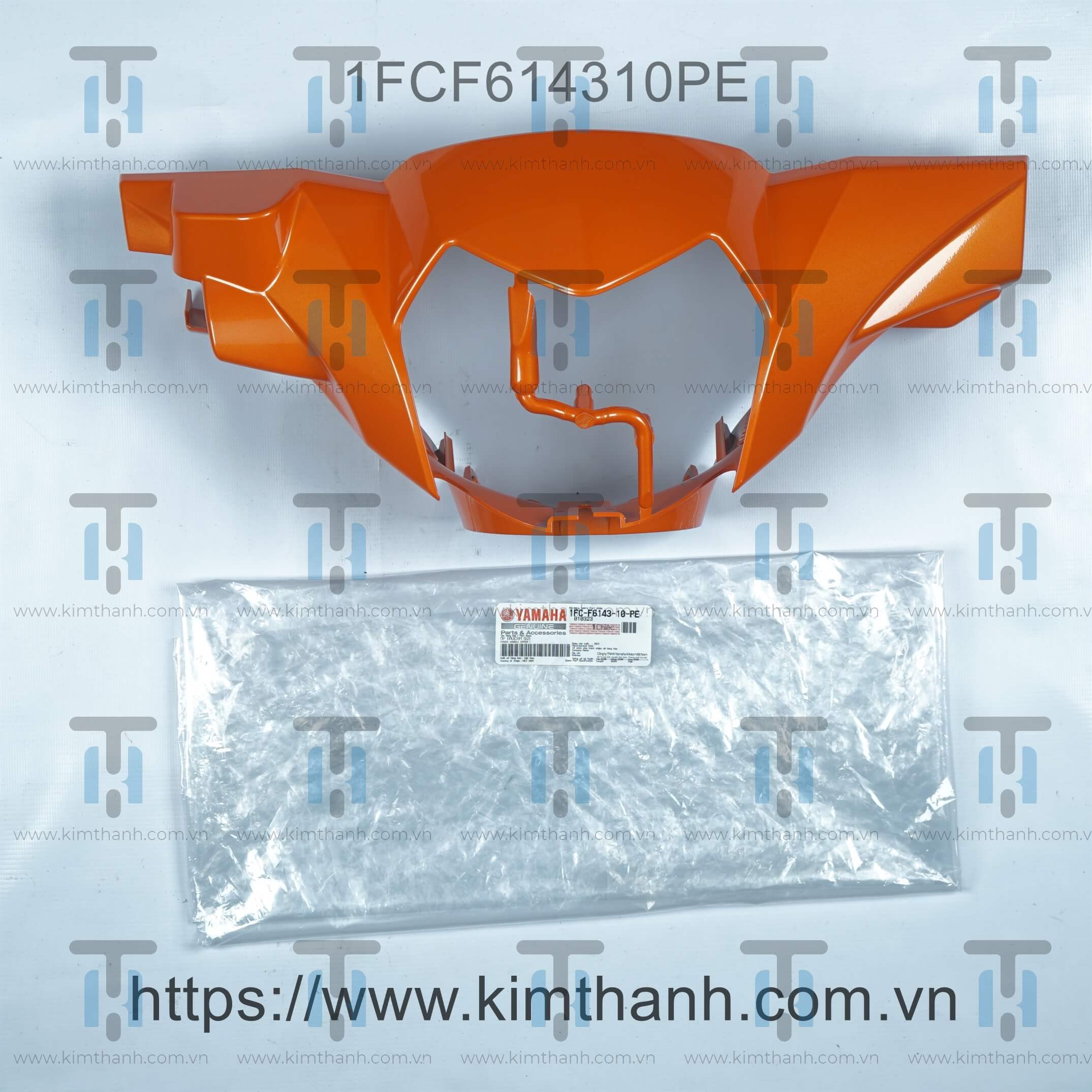 Ốp tay lái trước cam Sirius phun xăng Fi 2013