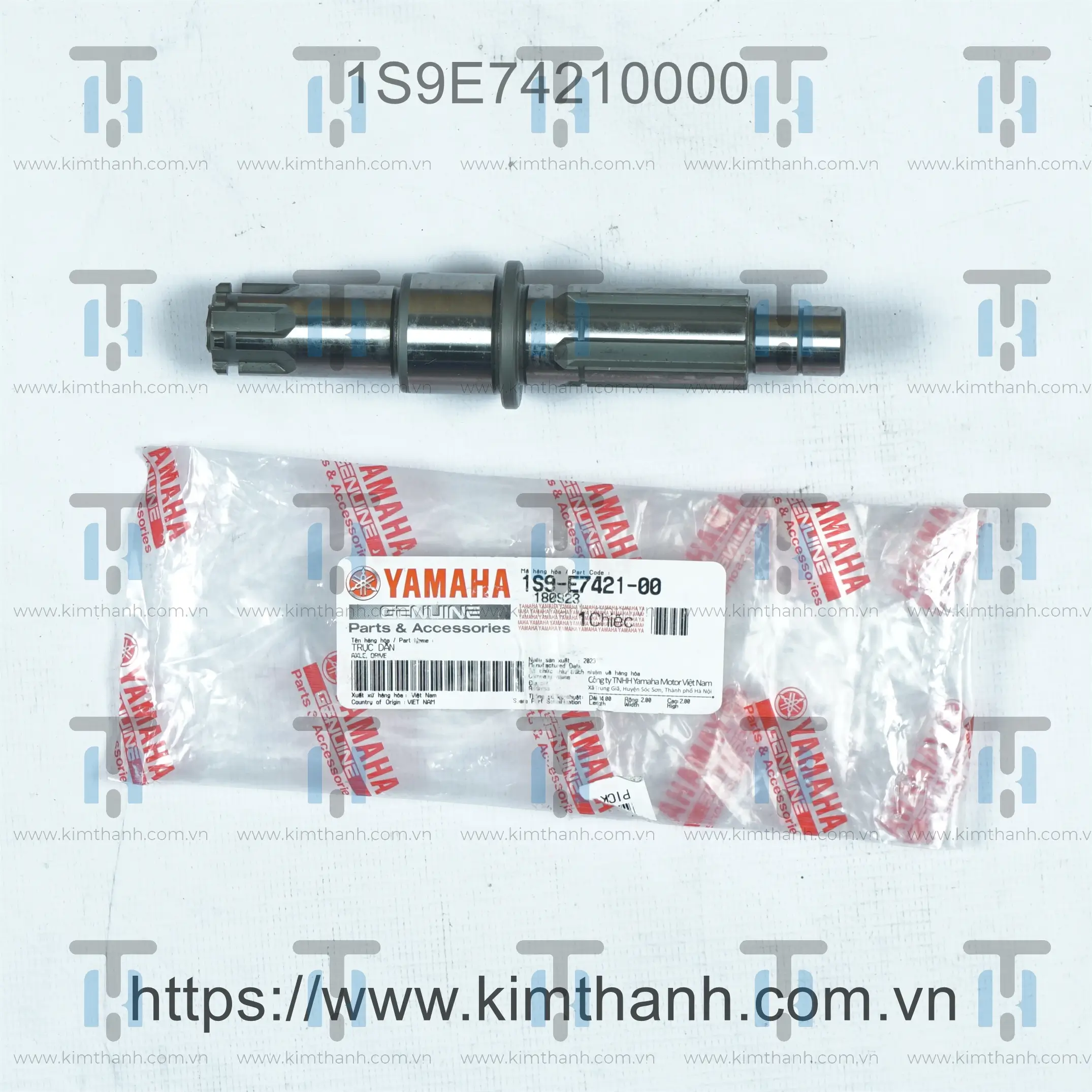 Cốt nhông tải 1 càng Exciter 2010 135cc 4 số