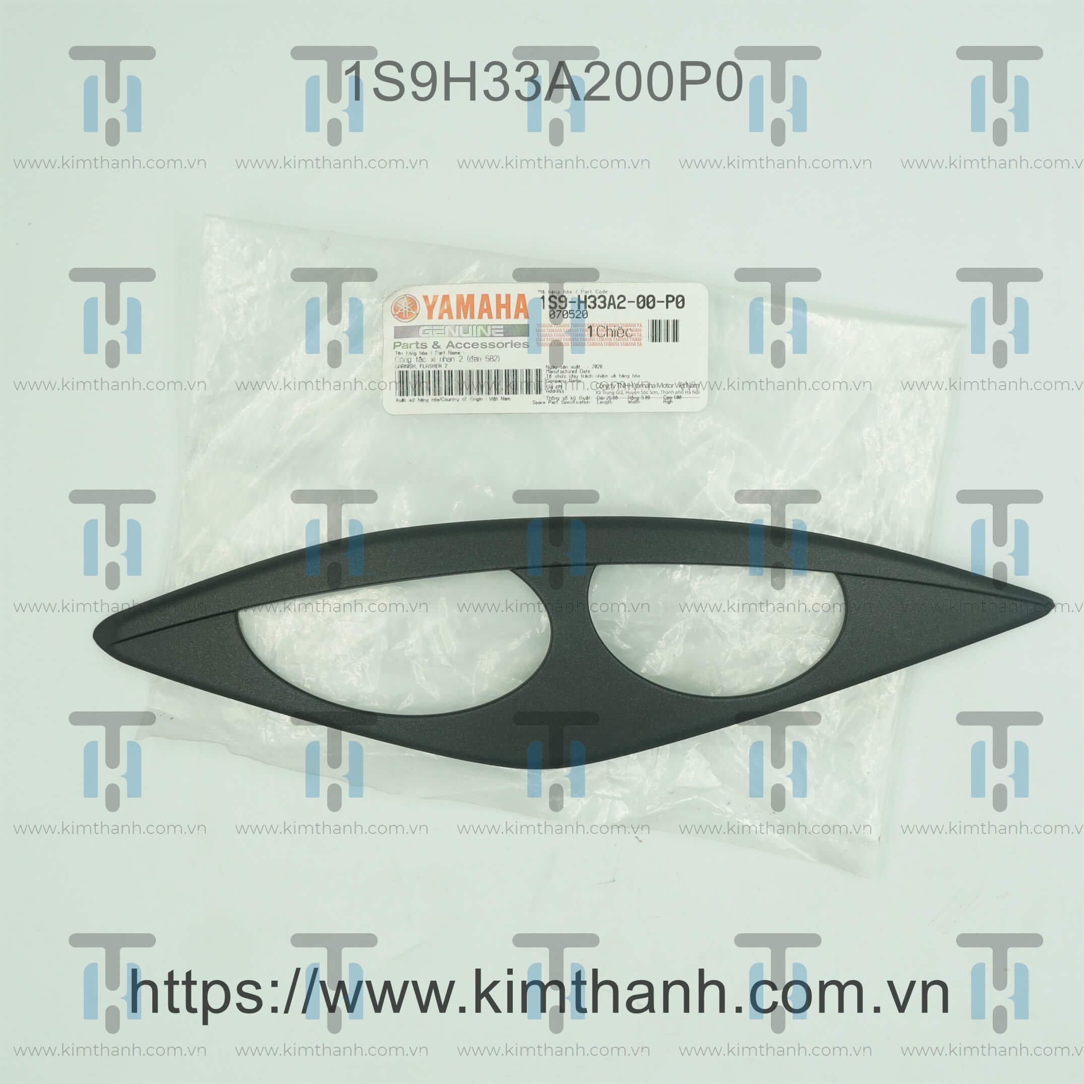 Trang trí xi nhan đen mờ phải Exciter 2010 135cc 4 số