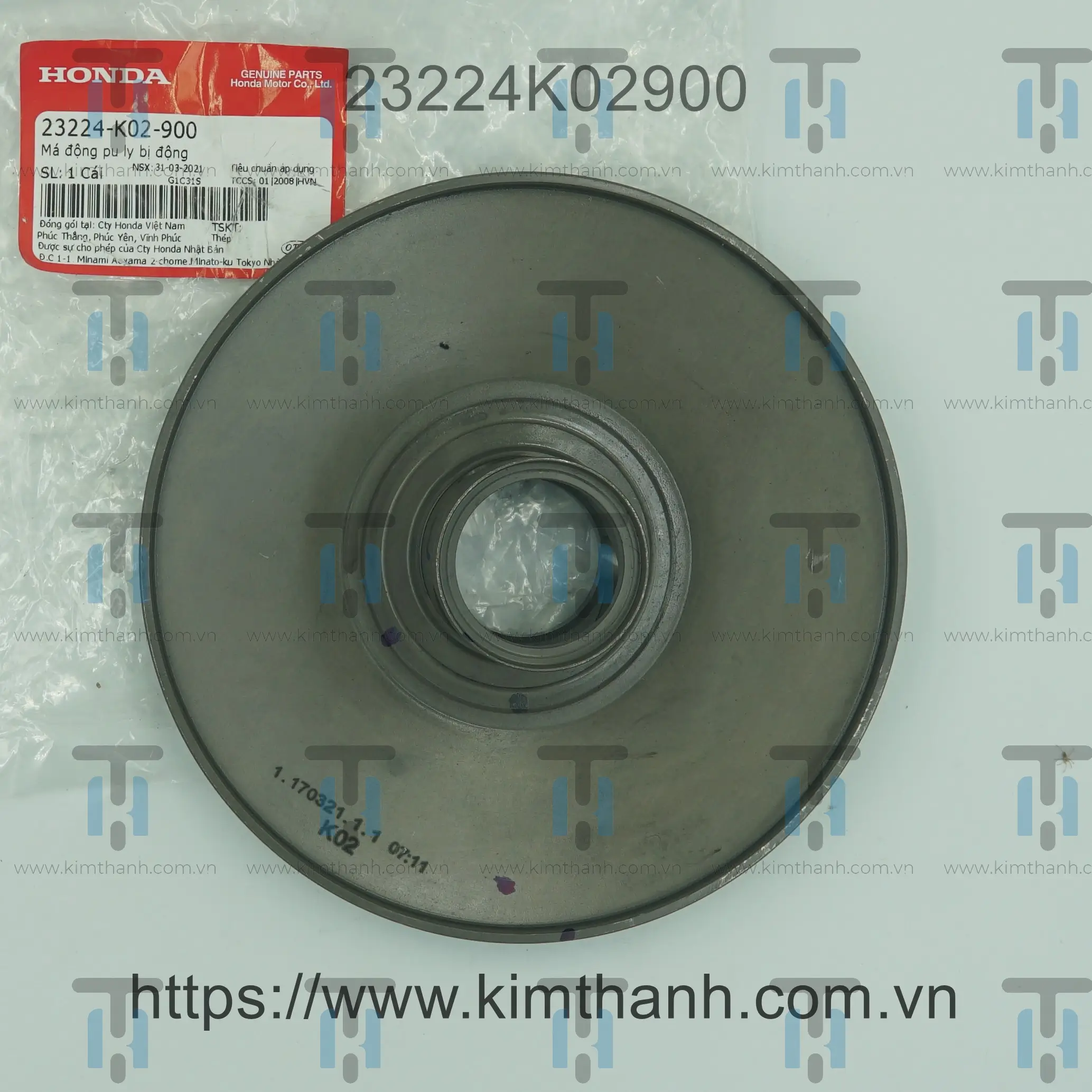 Má pulley ngoài SH Việt 2012