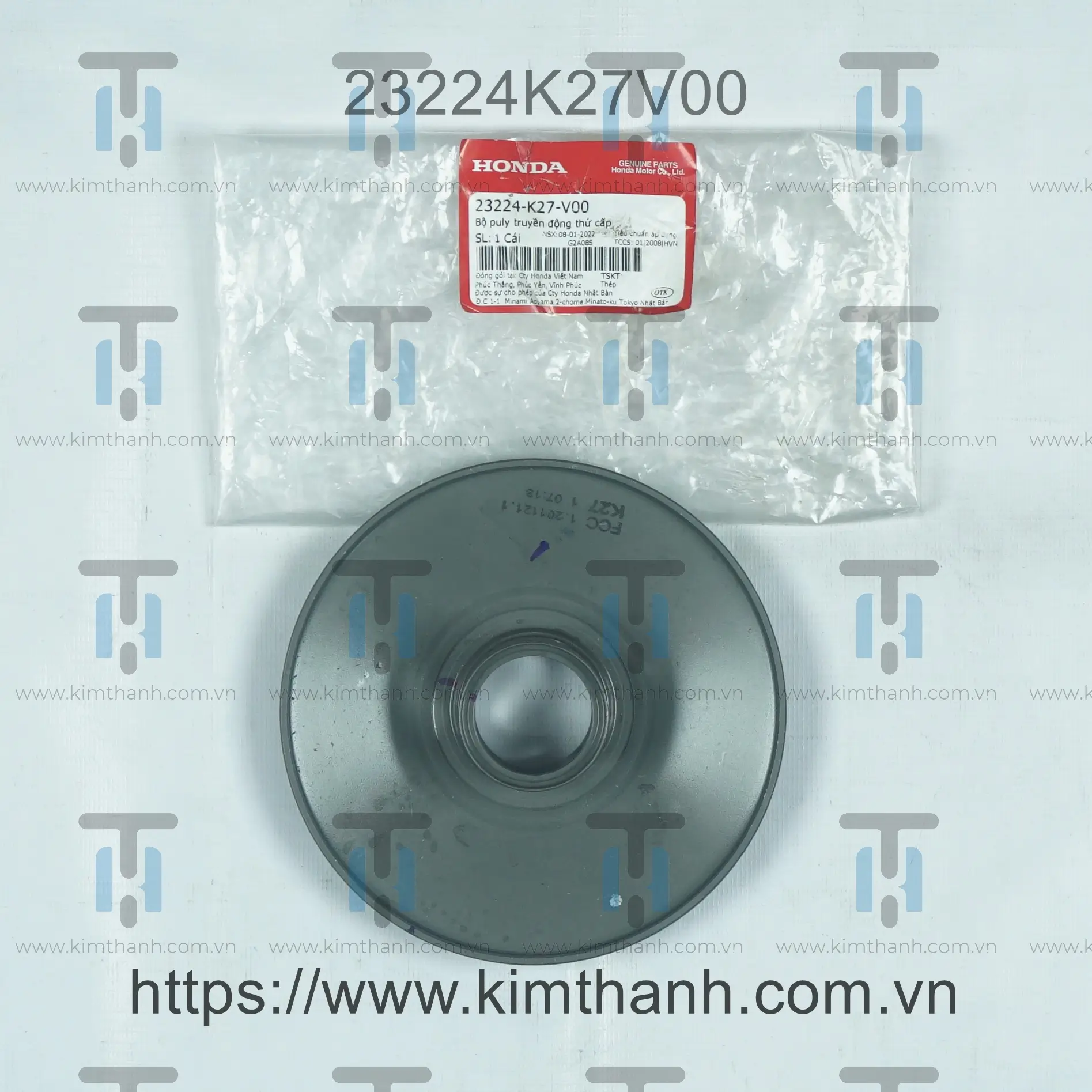 Má pulley ngoài Air Blade 2013 - 2015 đèn cầu